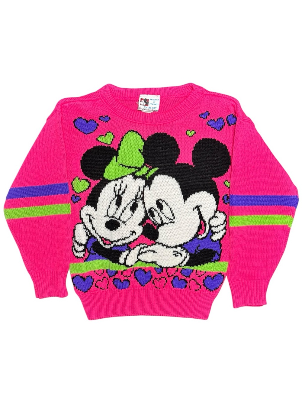 Disney Mickey & Friends by Jet Set Vintage Knit Sweater